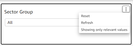 Reset Filters