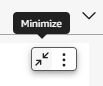 Minimize Visual